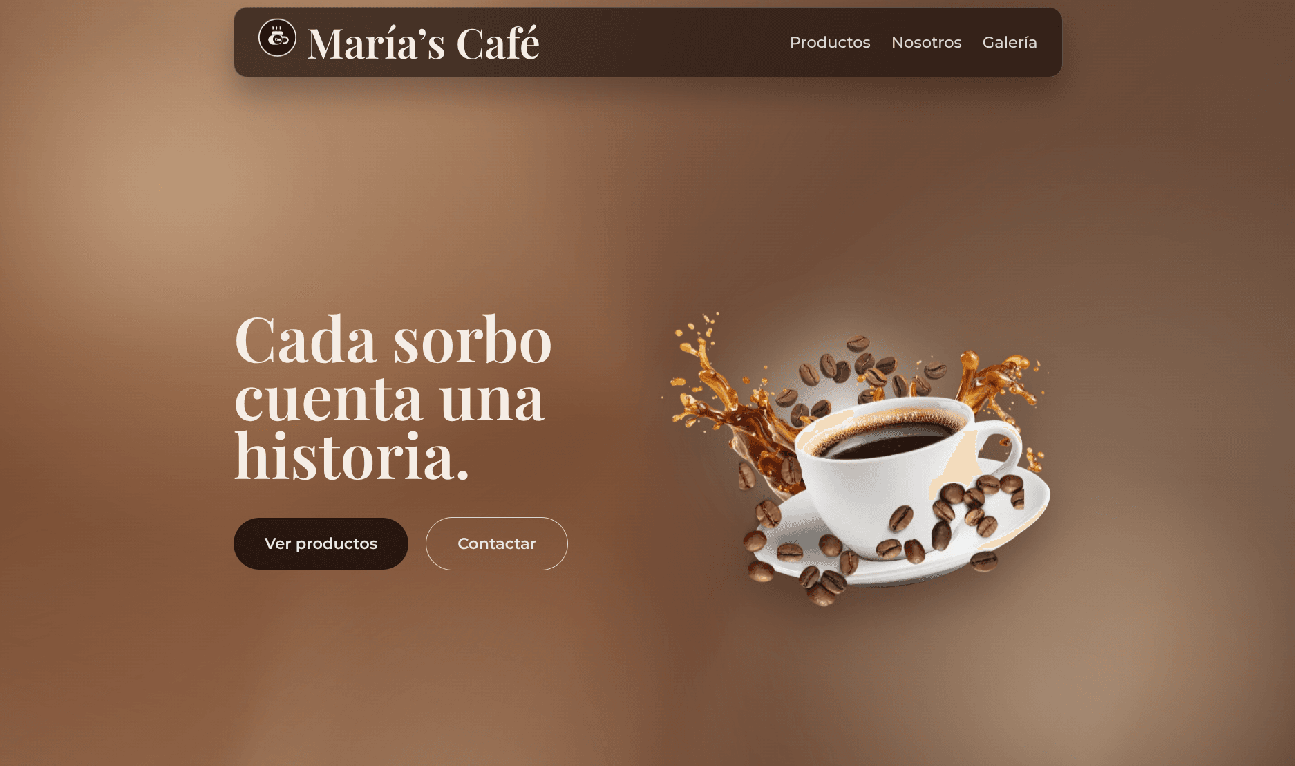 Vista previa de Maria's Café Demo